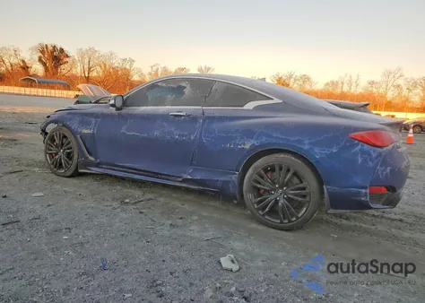 2017 Infiniti Q60 Red Sport 400 z USA, uszkodzony, nr VIN JN1FV7EL1HM701158